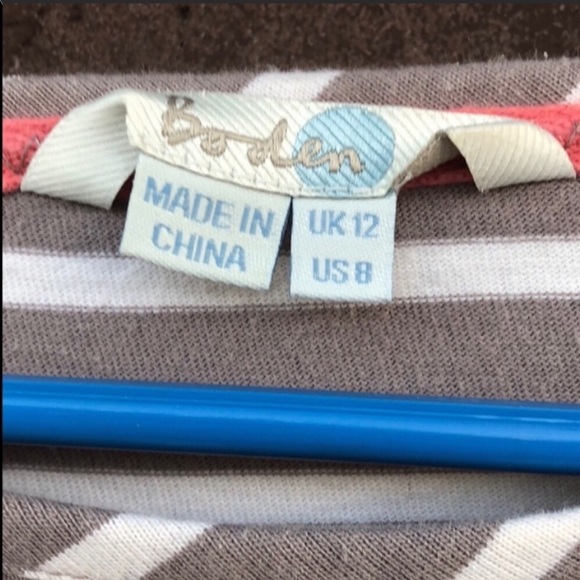 Boden Striped Tunic Dress Tunic dress - Picture 4 of 7